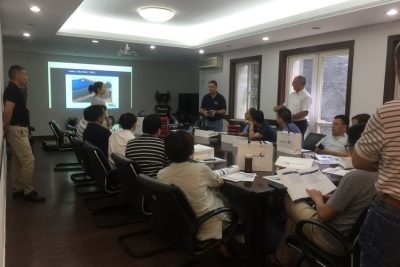 Promoting meeting in Wuxi Architectural Design and Research Institute